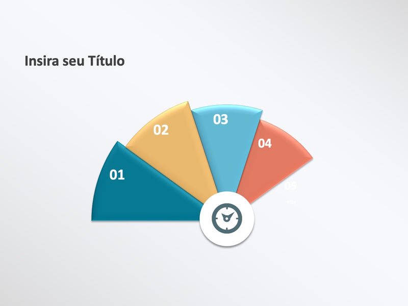 Infográfico de Leque - Slide Individual