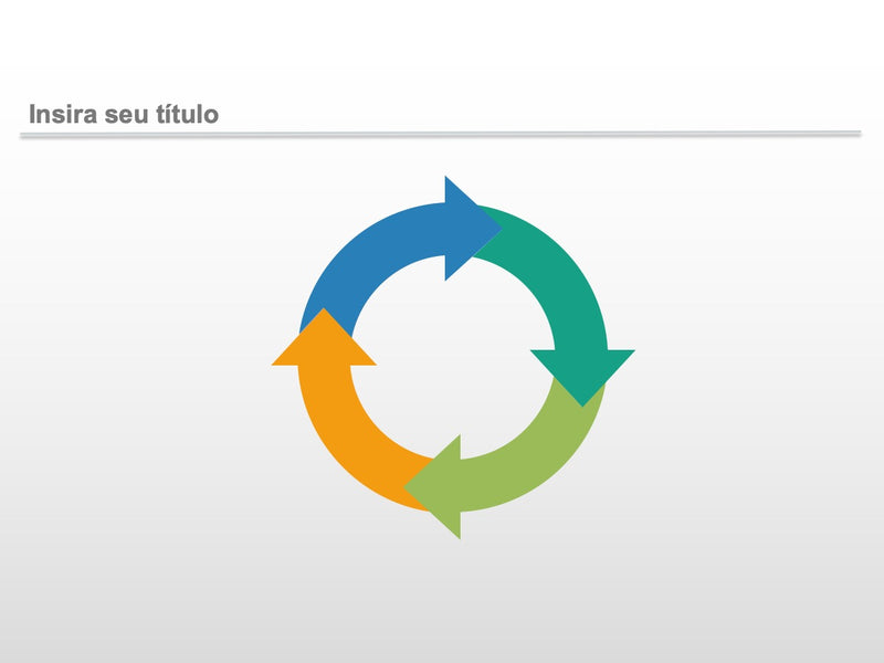 Dashboard Fluxo em Setas - Slide Individual