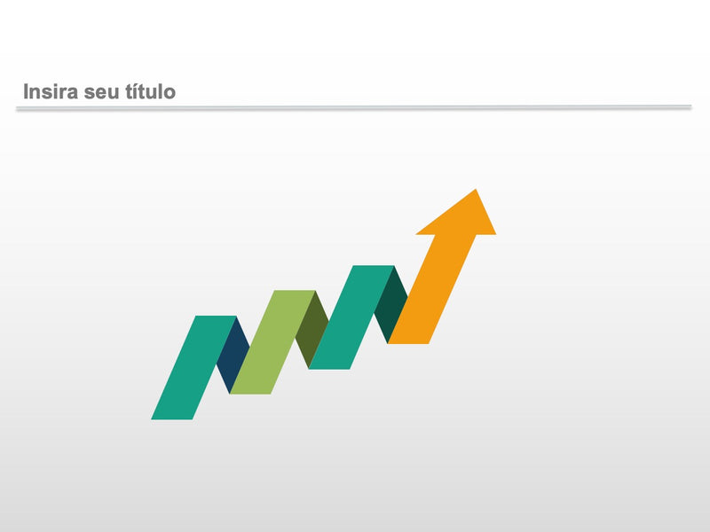 Dashboard Fluxo de Seta para Cima - Slide Individual