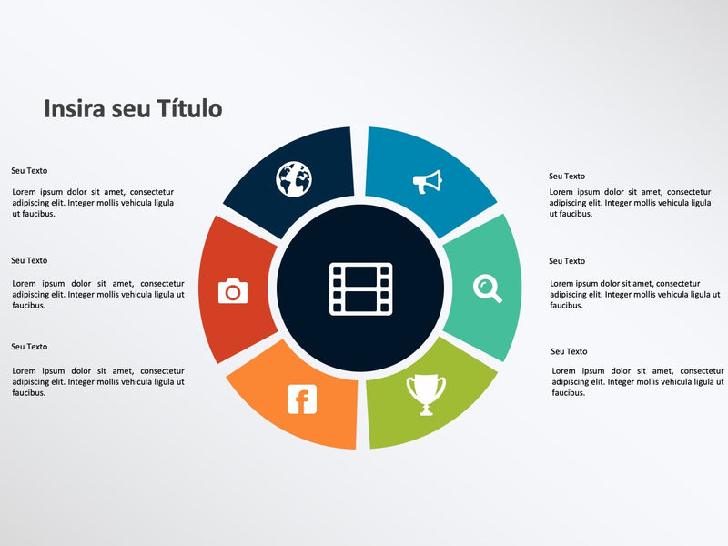 Infográfico Circular - Slide Individual