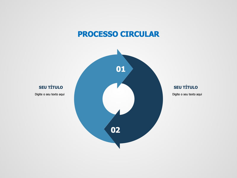 Processo Circular 2 Steps - Slide Individual