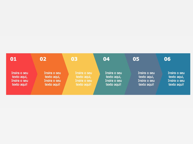 Linha do Tempo Bloco de Processos - Slide Individual