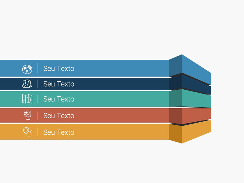 Formas em Perspectiva - Pacote com 15 Slides