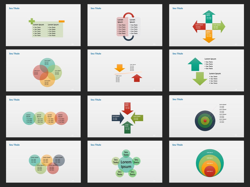 Modelos de Dashboards - Pacote com 130 Slides