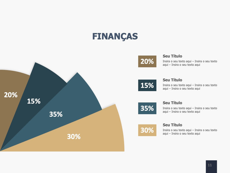 Dinheiro e Finanças - Pacote com 20 Slides