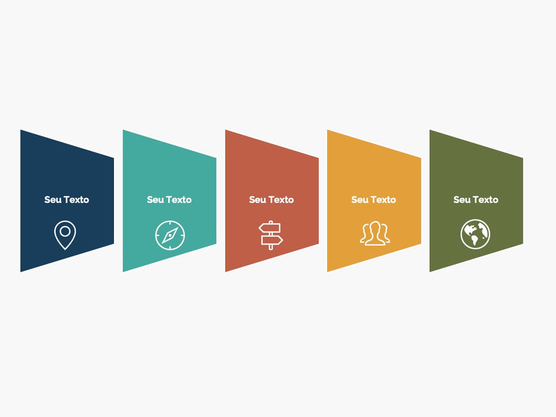 Formas em Perspectiva - Pacote com 15 Slides