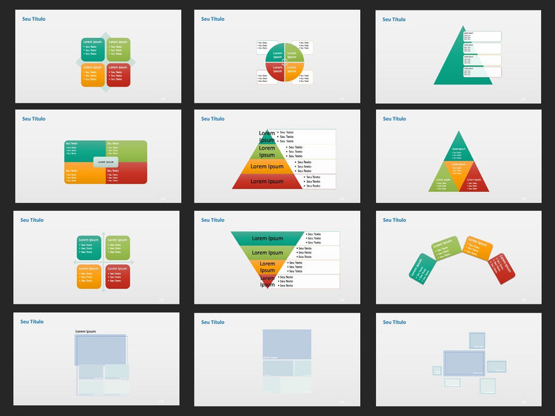 Modelos de Dashboards - Pacote com 130 Slides