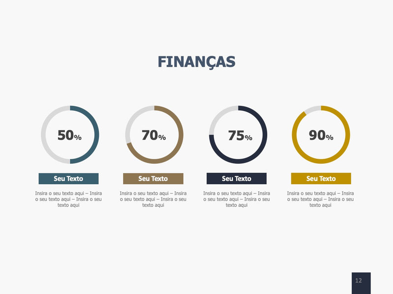 Dinheiro e Finanças - Pacote com 20 Slides