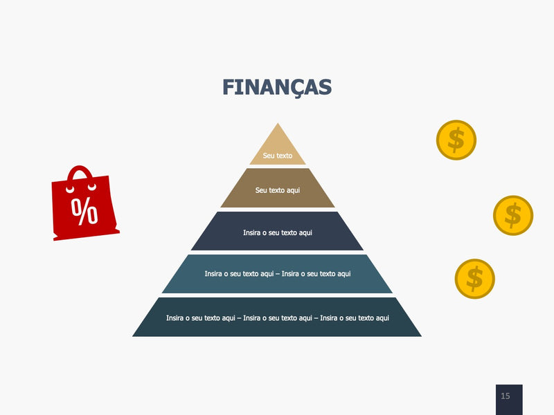 Dinheiro e Finanças - Pacote com 20 Slides