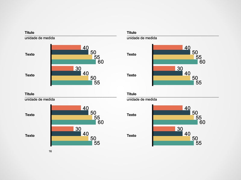 Gráficos Essenciais - Pacote com 25 Slides