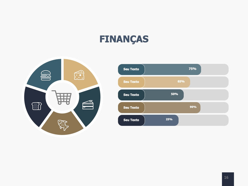 Dinheiro e Finanças - Pacote com 20 Slides