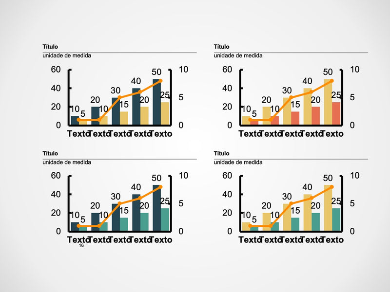 Gráficos Completo - Super Pacote com 110 Slides