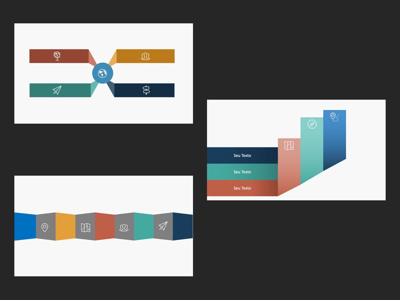 Formas em Perspectiva - Pacote com 15 Slides