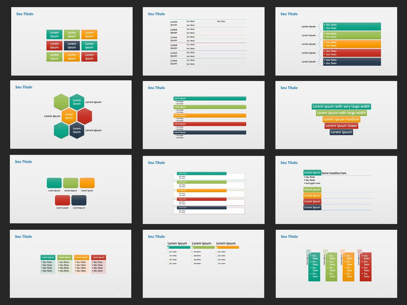 Modelos de Dashboards - Pacote com 130 Slides