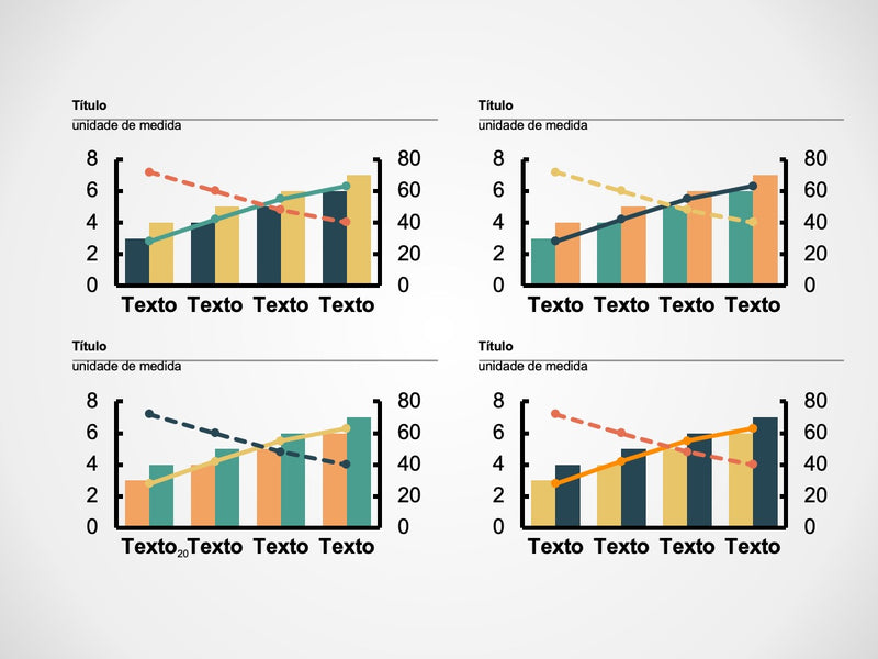 Gráficos Completo - Super Pacote com 110 Slides