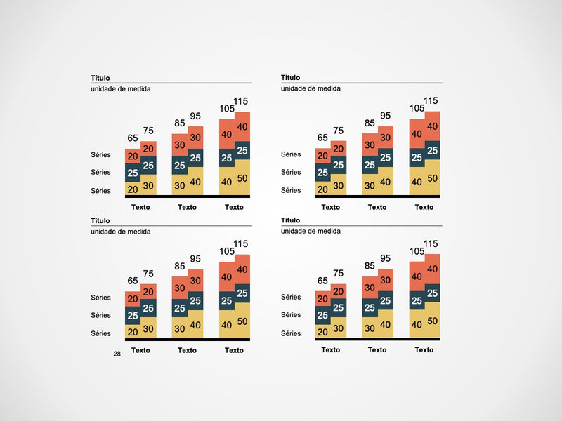 Gráficos Completo - Super Pacote com 110 Slides