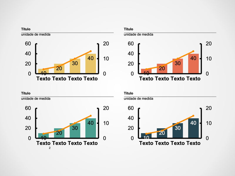 Gráficos Essenciais - Pacote com 25 Slides