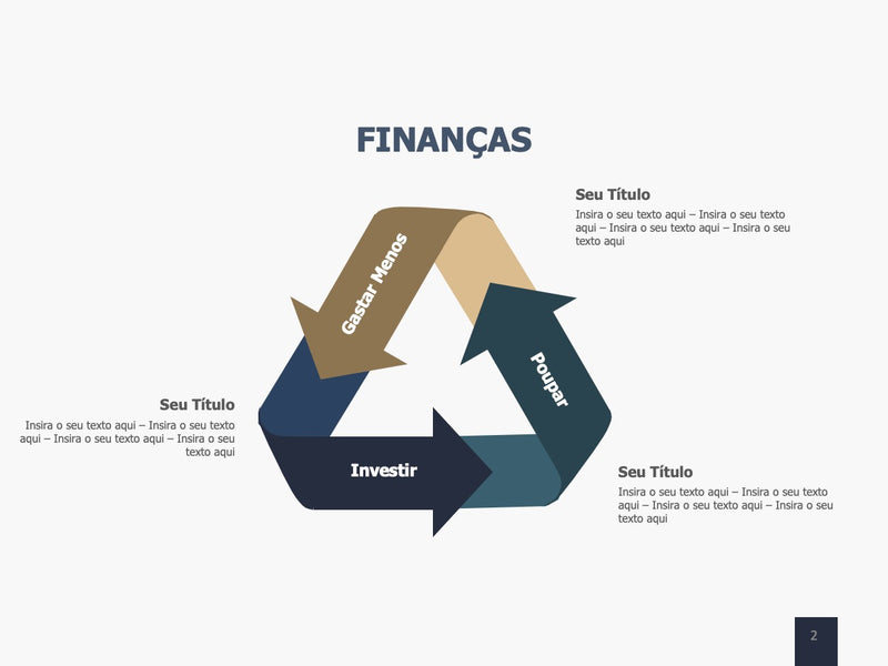 Dinheiro e Finanças - Pacote com 20 Slides