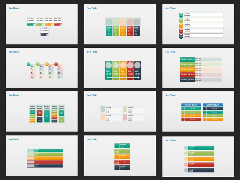 Modelos de Dashboards - Pacote com 130 Slides