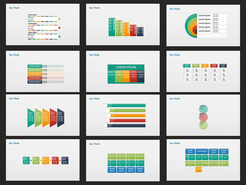 Modelos de Dashboards - Pacote com 130 Slides