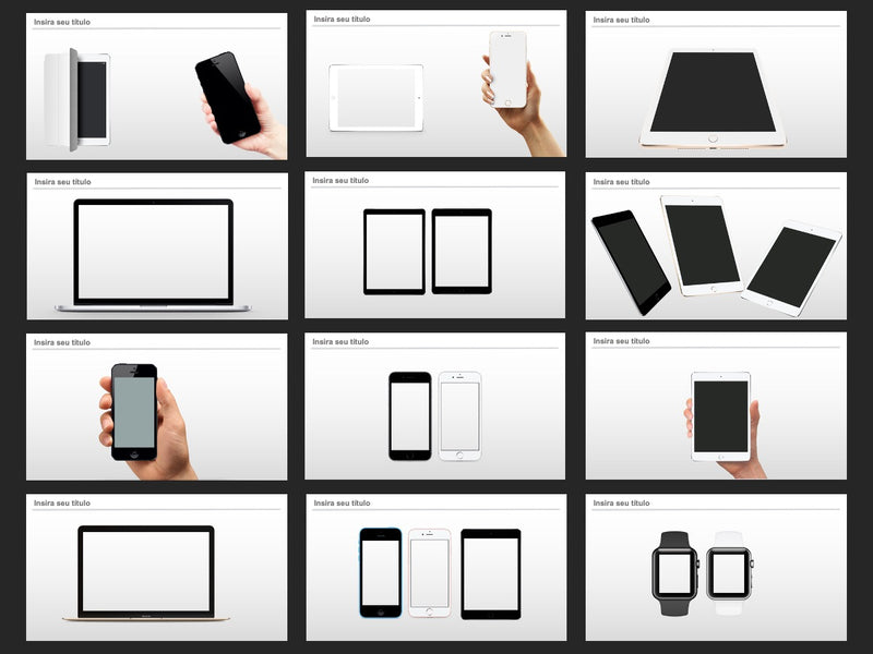 Imagens Coringas Devices - Pacote com 35 Slides