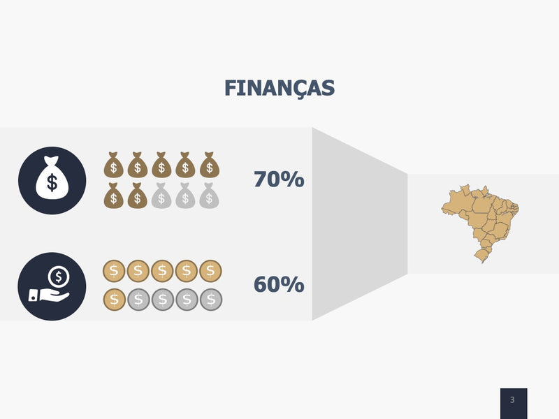 Dinheiro e Finanças - Pacote com 20 Slides