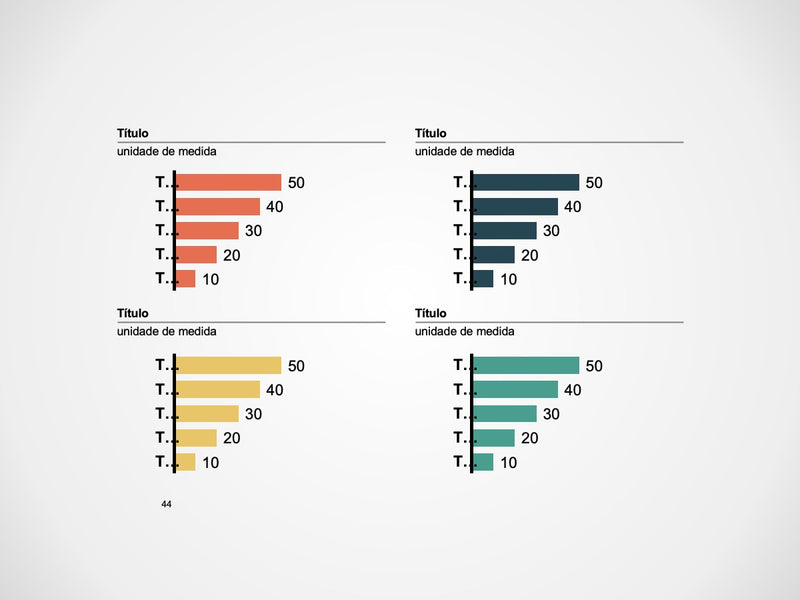 Gráficos Completo - Super Pacote com 110 Slides