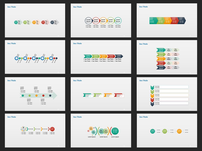 Modelos de Dashboards - Pacote com 130 Slides