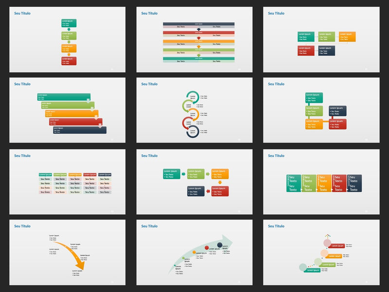 Modelos de Dashboards - Pacote com 130 Slides