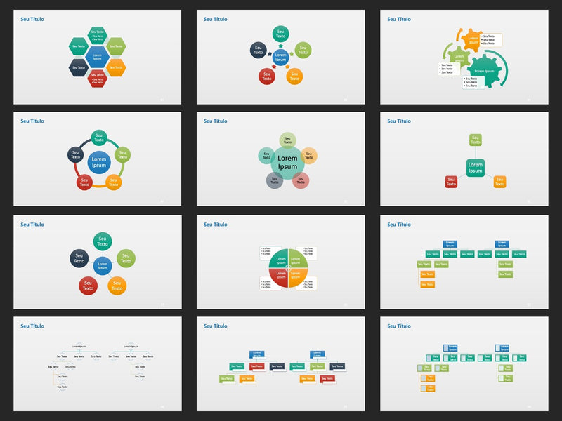 Modelos de Dashboards - Pacote com 130 Slides